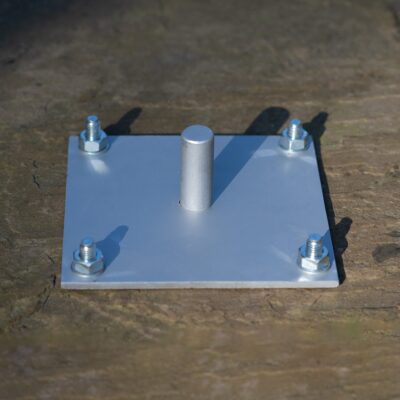 Galvanised Steel Pergola Foot - Bolt Down Version