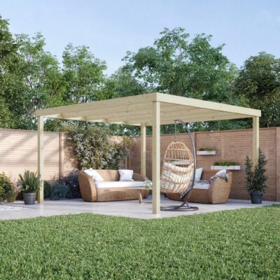 Box Pergola - Light Green