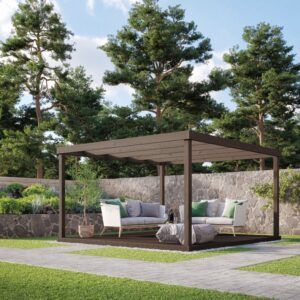 Box Pergola with Decking