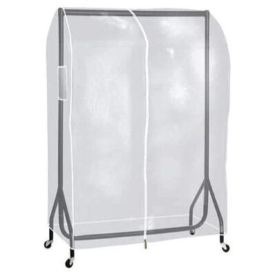 R52 R53 R54 R55 R56 Clear Garment Rail Covers