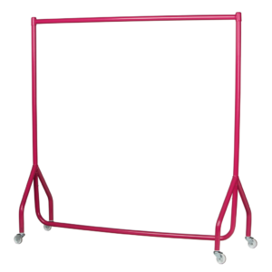 R16A - 4ft Pink Junior Clothes Rail