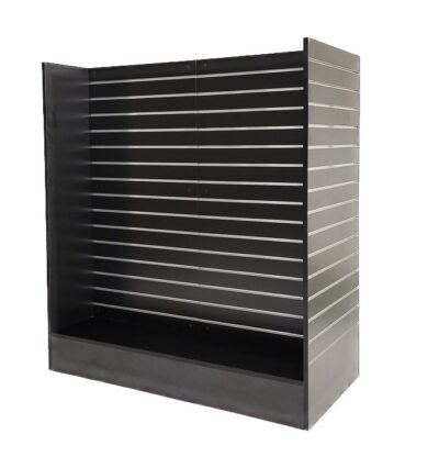 R1549 Slatwall Gondola Display Unit - Black