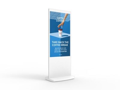 Freestanding Digital Poster