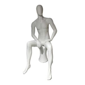 R341 - Seated Male Mannequin