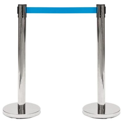 R1902 Blue Retractable Barrier - Pack of 2