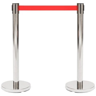 R1903 Red Retractable Barrier - Pack of 2