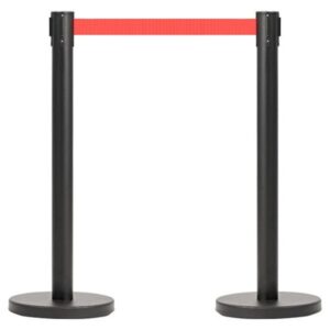 R1923 Red Retractable Barrier - Pack of 2