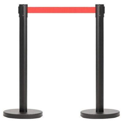 R1923 Red Retractable Barrier - Pack of 2