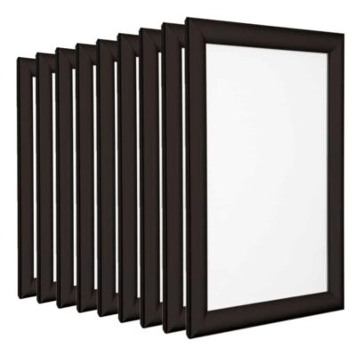 Black Snap Frames - Pack of 10