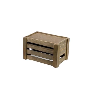 CT103 - 1/4 GN Olive Grey Wooden Riser