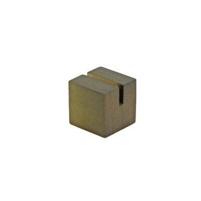 CT110 - Olive Grey Cube Ticket Holder