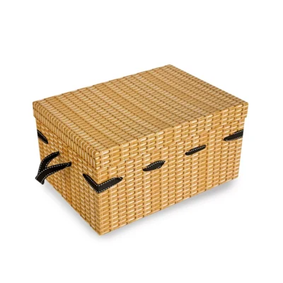 GP008 - Large Card Hamper Box - Wicker