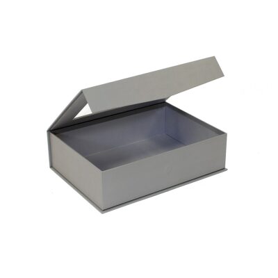 GP065 - Medium Card Gift Box with Window - Grey