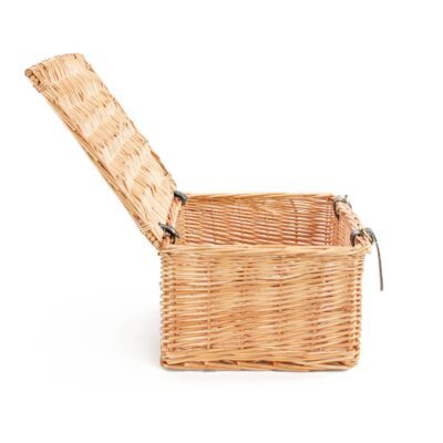 HA027 - 18 Inch Wicker Hamper Basket - Side View