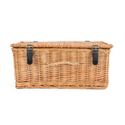 HA027 - 18 Inch Wicker Hamper Basket - Front View