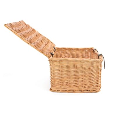 HA028 - 20 Inch Wicker Hamper Basket - Side View