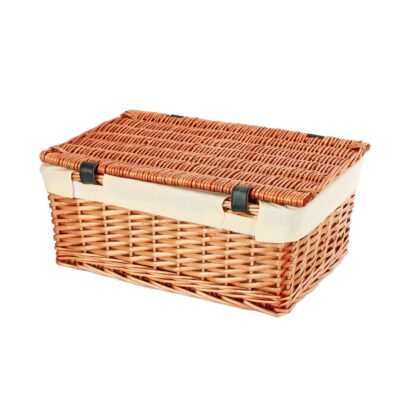 KT127N - 18 Inch Split Willow Hamper & Liner