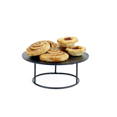 KT612 - Round Metal Display Riser - Slate Board