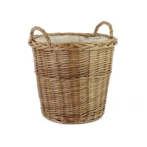 LG041 - Lined Wicker Storage Basket