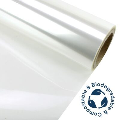 PA048 - Biodegradable Clear Wrap - 50m 1